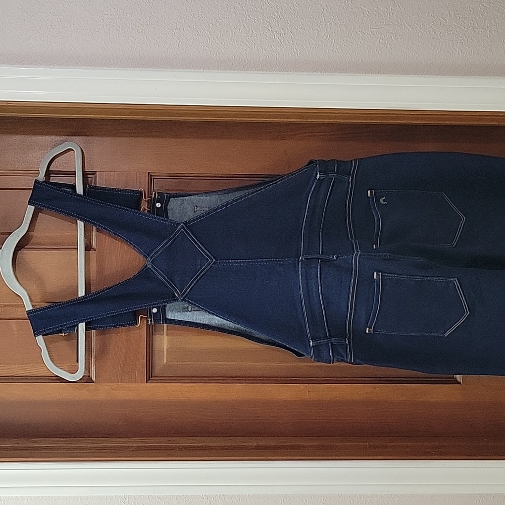 Porter Blue Organic Cotton Bonnie Bibb Classic Blue Denim Overalls - Picture 6 of 13